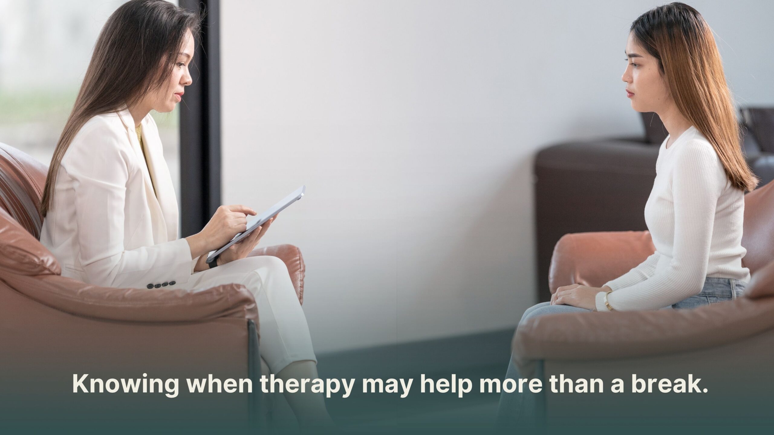 How Do I Know If I Need Therapy or Just Need a Break? (2026)